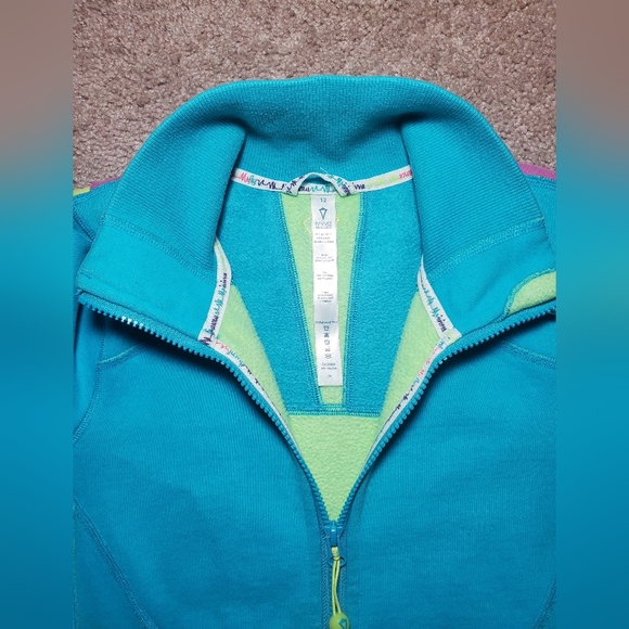Ivivva Athletica Blue Sweater Size 12 - Picture 4 of 9